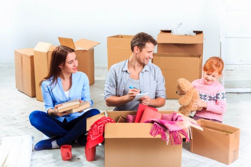 Furniture collection and delivery van for Lower Morden customers