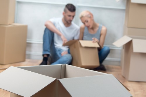 Van removal service handling a flat or house move in Lower Morden