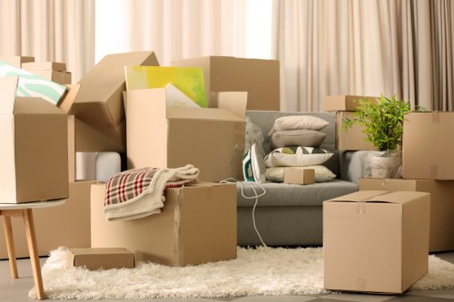 Local moving vehicle suited to parking and access challenges in Lower Morden